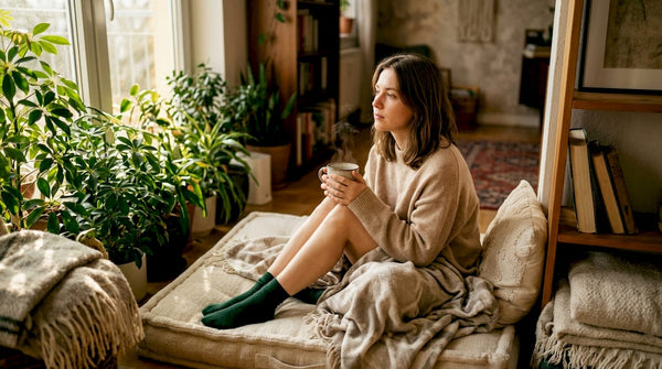 Woman reflecting on quitting vaping symptoms