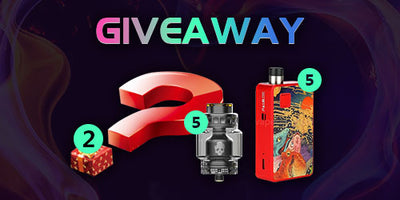 New Giveaway! No matter what you want, we will send you!