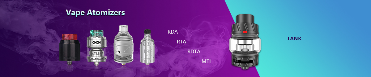 Best Vape Atomizer - RTA, RDA, RDTA Sale Online