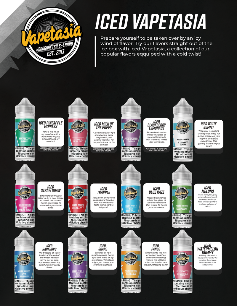 Load image into Gallery viewer, Vapetasia E-Liquid 100ml