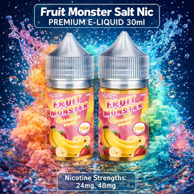 Load image into Gallery viewer, Fruit Monster Salt Nic Premium E-Liquid 30ml