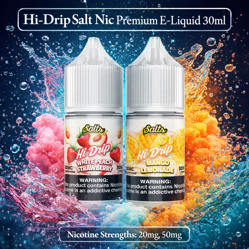 Load image into Gallery viewer, Hi-Drip Salt Nic Premium E-Liquid 30ml