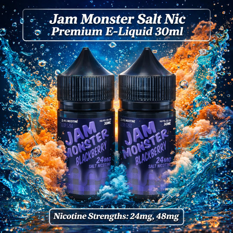 Load image into Gallery viewer, Jam Monster Salt Nic Premium E-Liquid 30ml