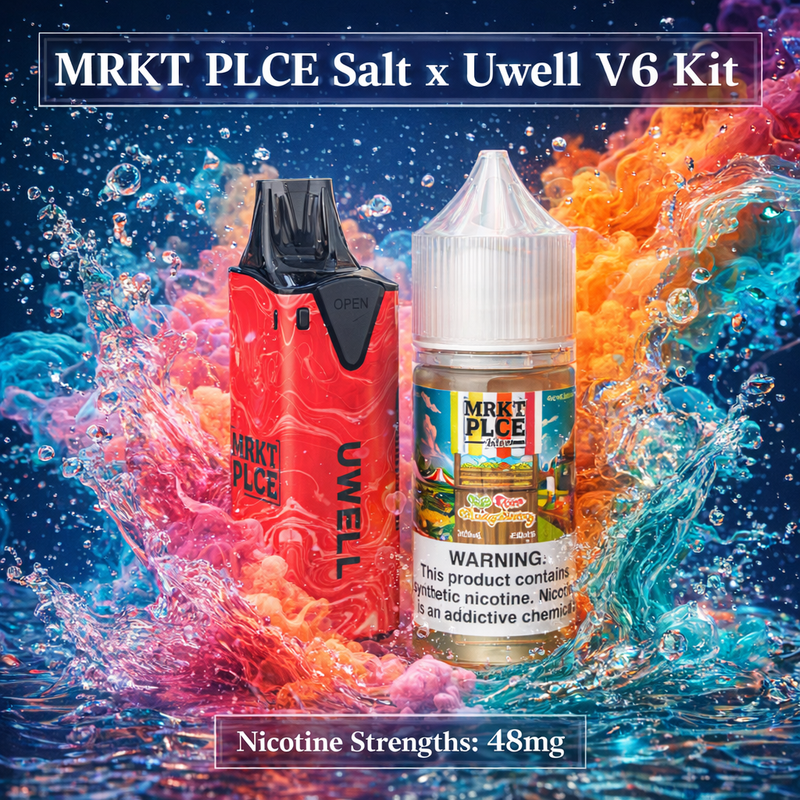 Load image into Gallery viewer, MRKT PLCE Salt x Uwell V6 Kit