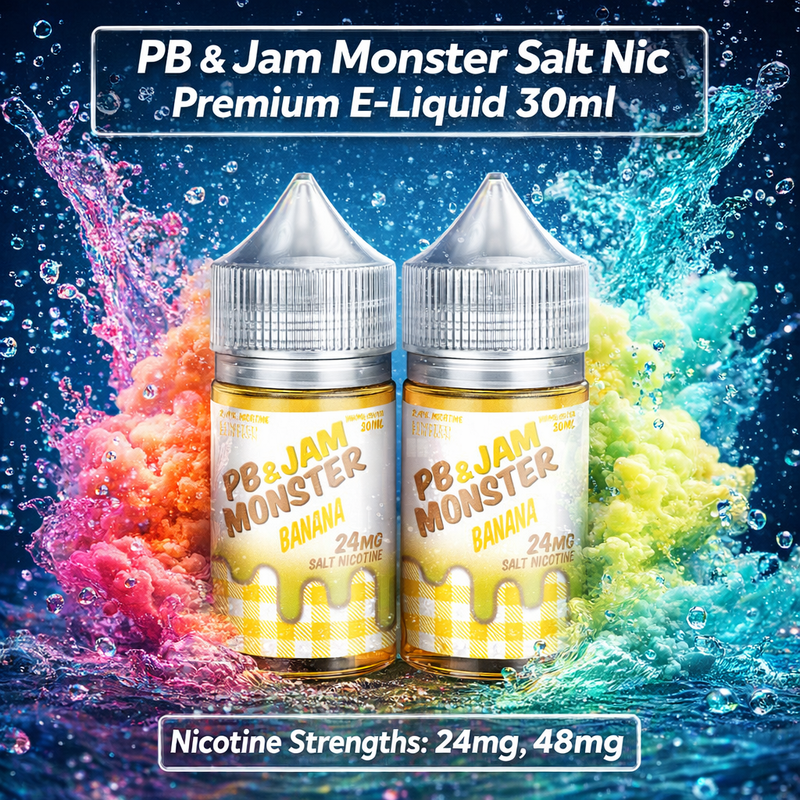 Load image into Gallery viewer, PB & Jam Monster Salt Nic Premium E-Liquid 30ml