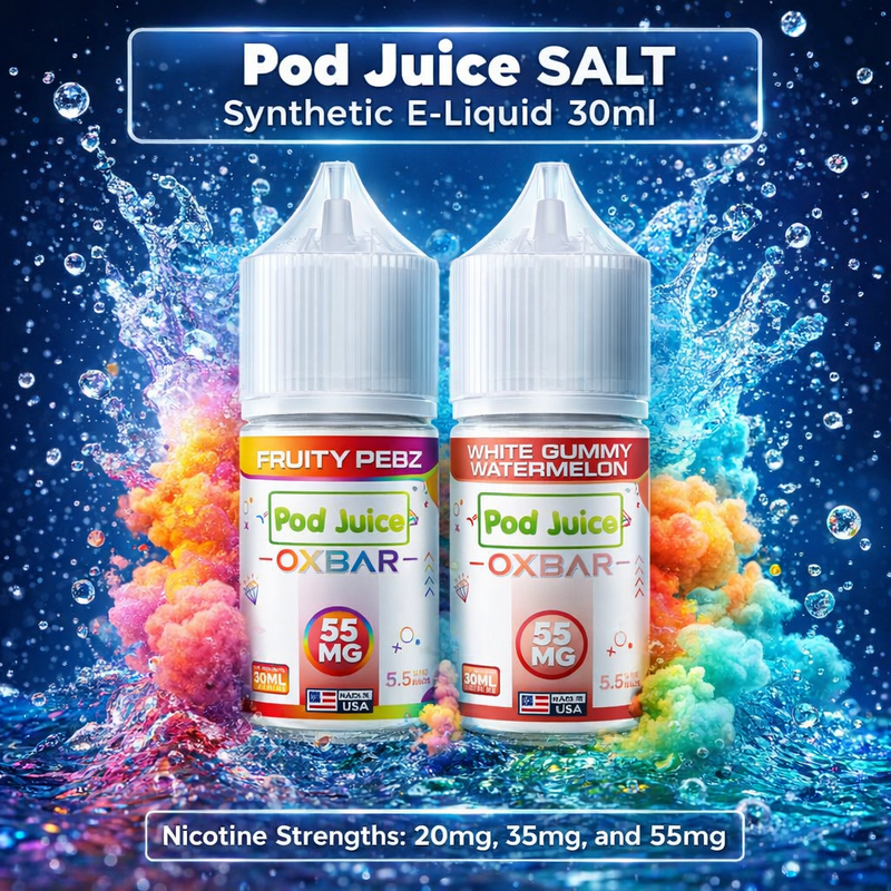 Load image into Gallery viewer, Pod Juice SALT Synthetic E-Liquid 30ml