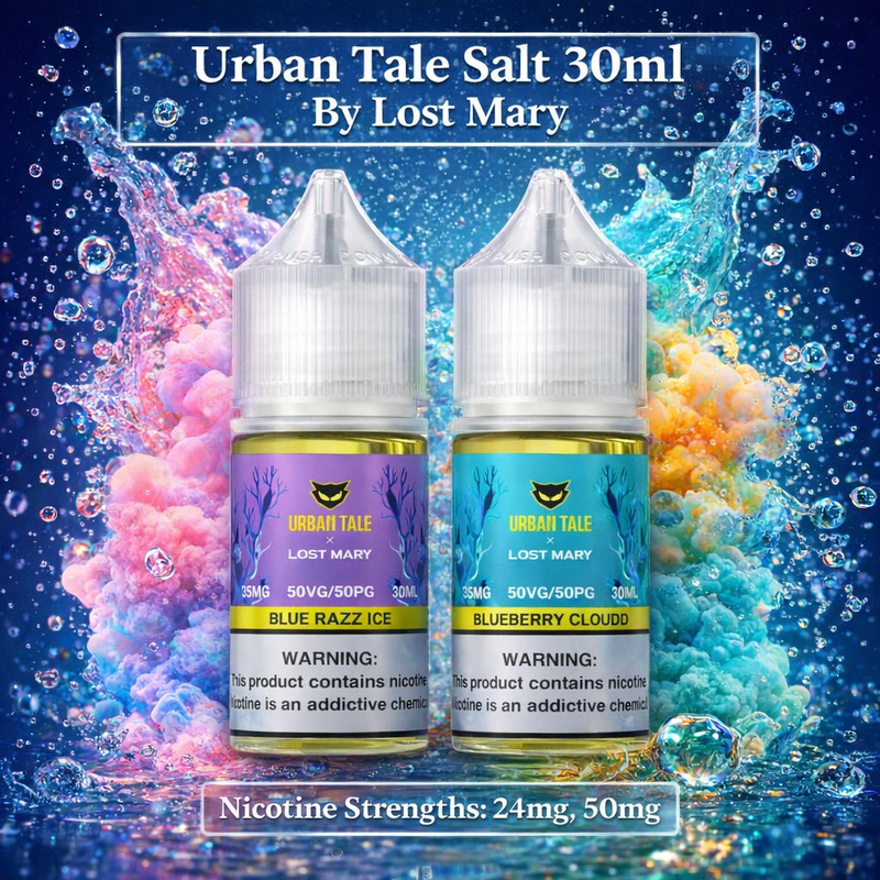 Load image into Gallery viewer, Urban Tale Salt 30ml By Lost Mary