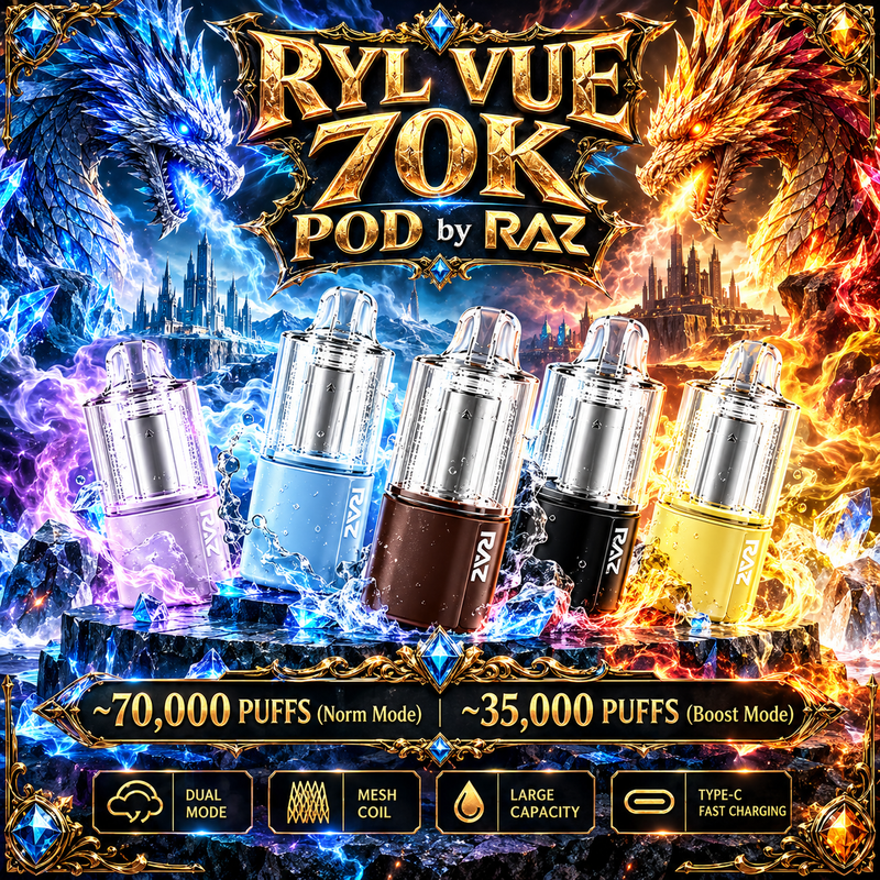 Load image into Gallery viewer, RAZ x RYL VUE 70K POD