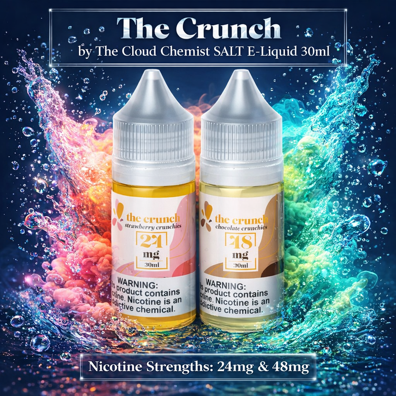 Load image into Gallery viewer, The Crunch by The Cloud Chemist SALT E-Liquid 30ml