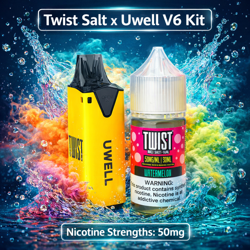 Load image into Gallery viewer, Twist Salt x Uwell V6 Kit