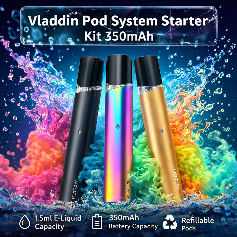 Load image into Gallery viewer, Vladdin Pod System Starter Kit 350mAh