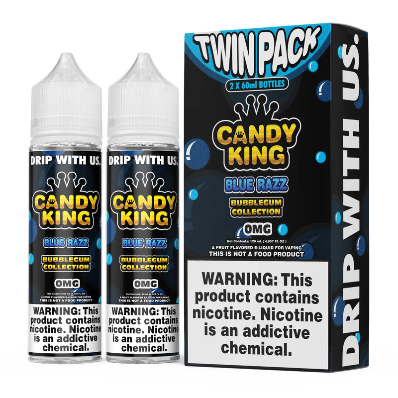 Load image into Gallery viewer, Candy King Bubblegum E-Liquid 60ml Twin Pack