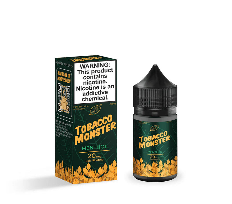 Load image into Gallery viewer, Tobacco Monster Salt Nic Premium E-Liquid 30ml