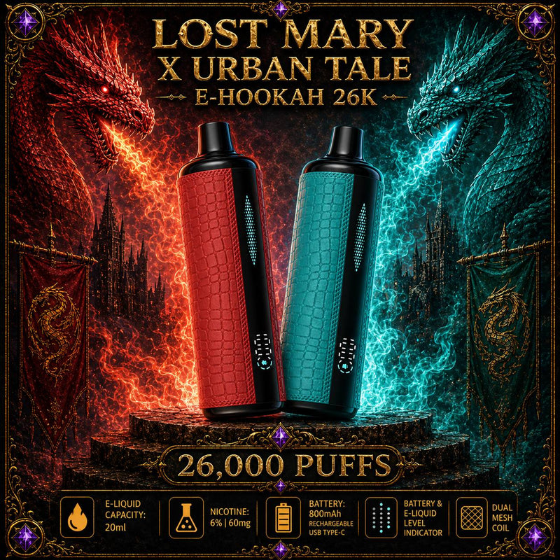 Load image into Gallery viewer, Lost Mary x Urban Tale E-Hookah 26K