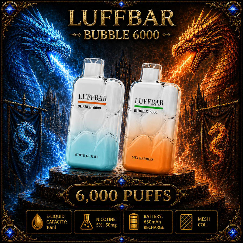 Load image into Gallery viewer, LUFFBAR Bubble 6000