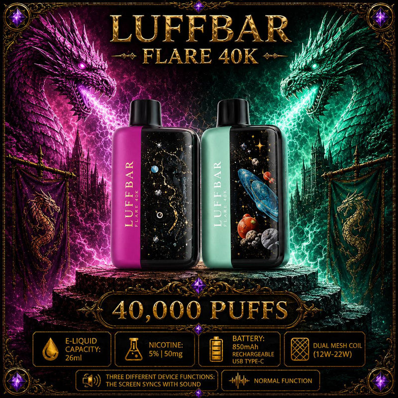 Load image into Gallery viewer, LUFFBAR Flare 40K