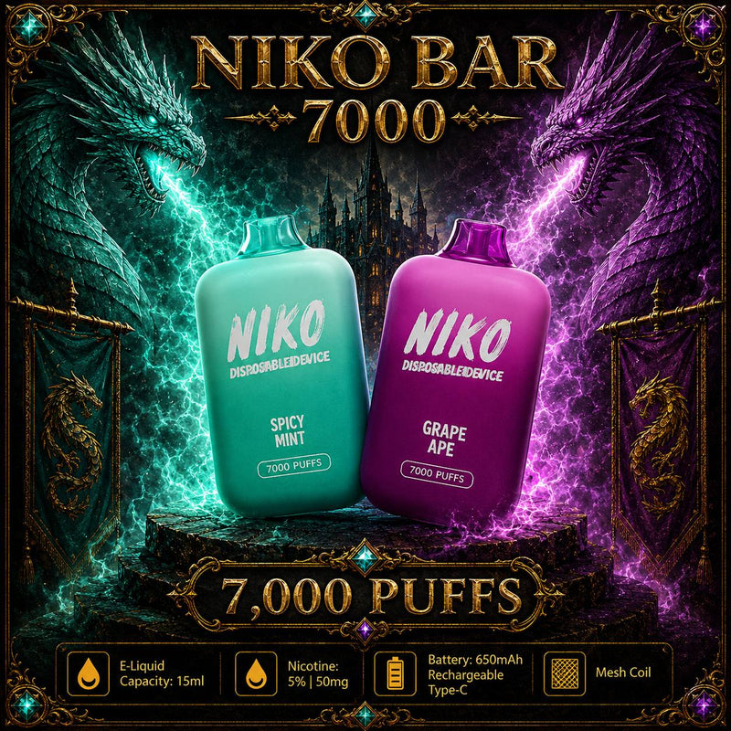 Load image into Gallery viewer, NIKO Bar 7000
