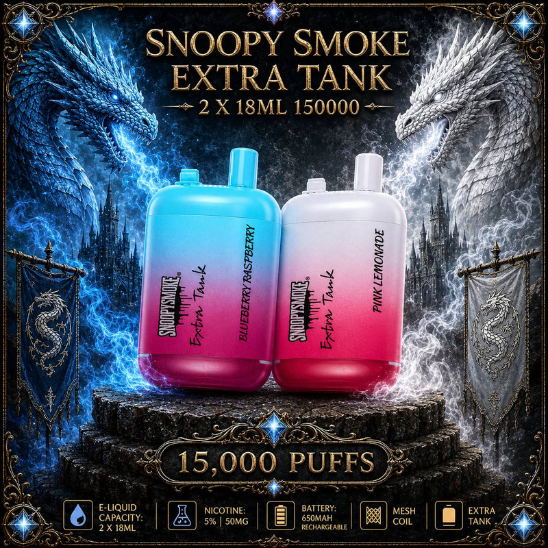 Load image into Gallery viewer, Snoopy Smoke Extra Tank 2 x 18ml 15000