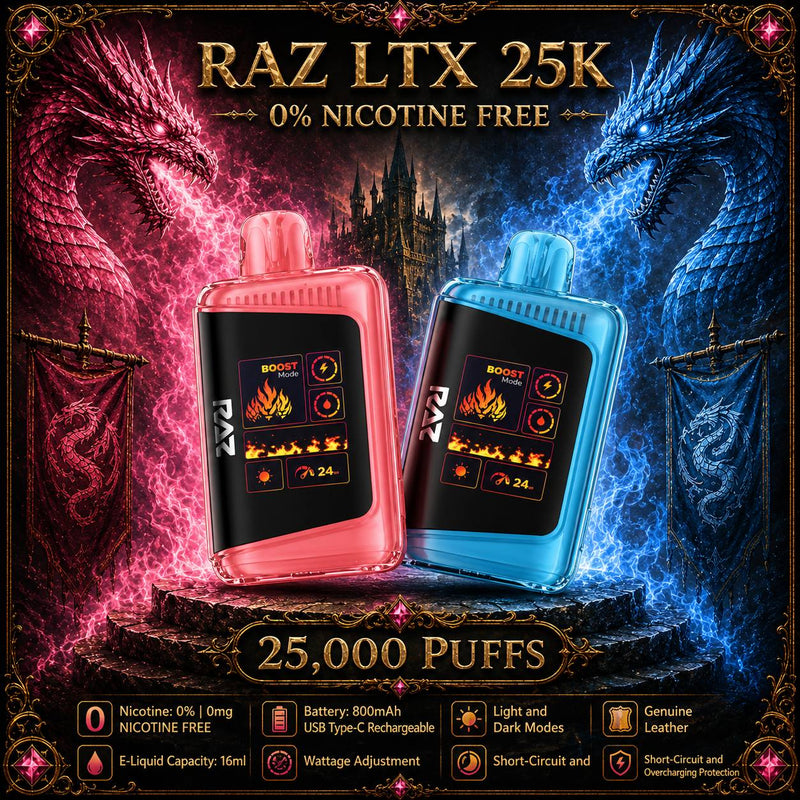 Load image into Gallery viewer, RAZ LTX 25K 0% Nicotine Free