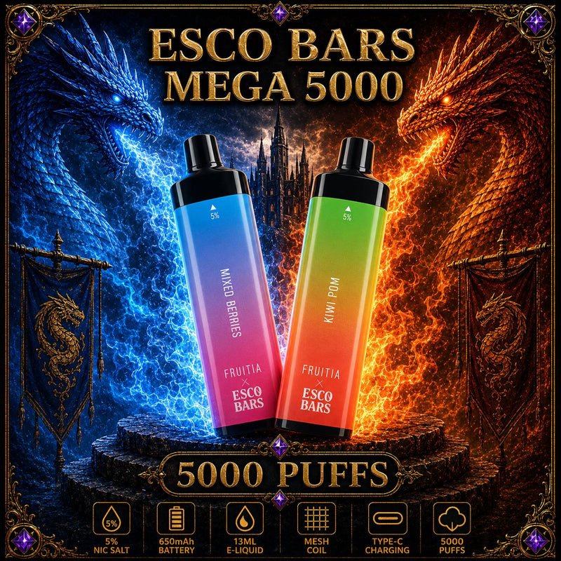Load image into Gallery viewer, Esco Bars MEGA 5000