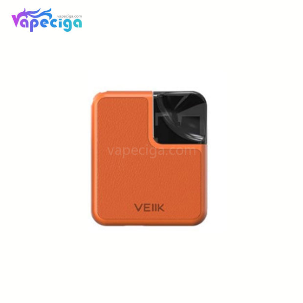 VEIIK Cracker Vape Pod System Starter Kit 500mAh 2ml Pu Version Vitality Orange