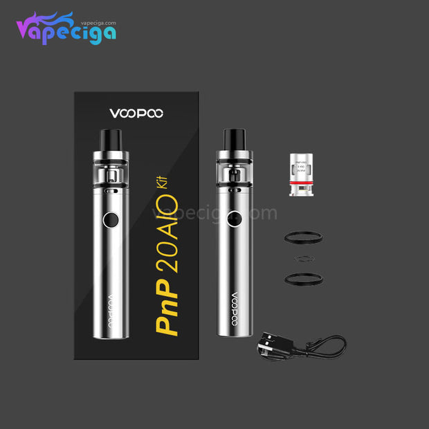 VOOPOO PnP 20 AIO Pen Starter Kit Pakcage Includes
