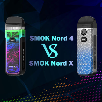 Vape Review: Difference Between Smok Nord X and Smok Nord 4?