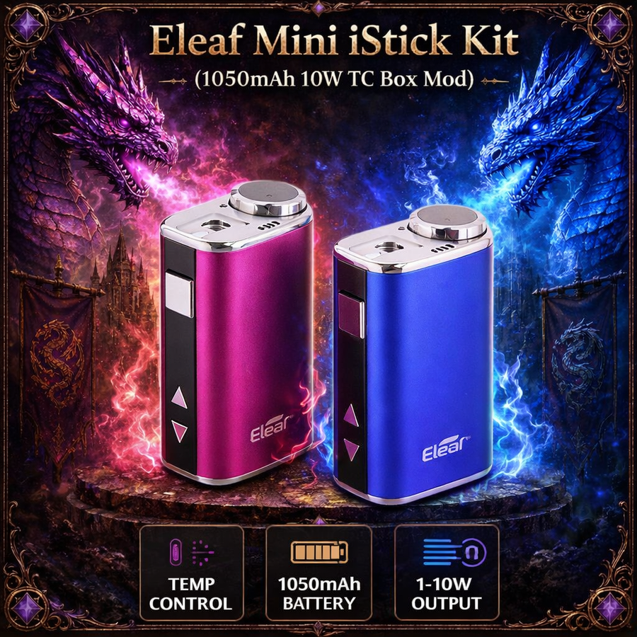Eleaf Mini iStick Kit (1050mAh 10W TC Box Mod)