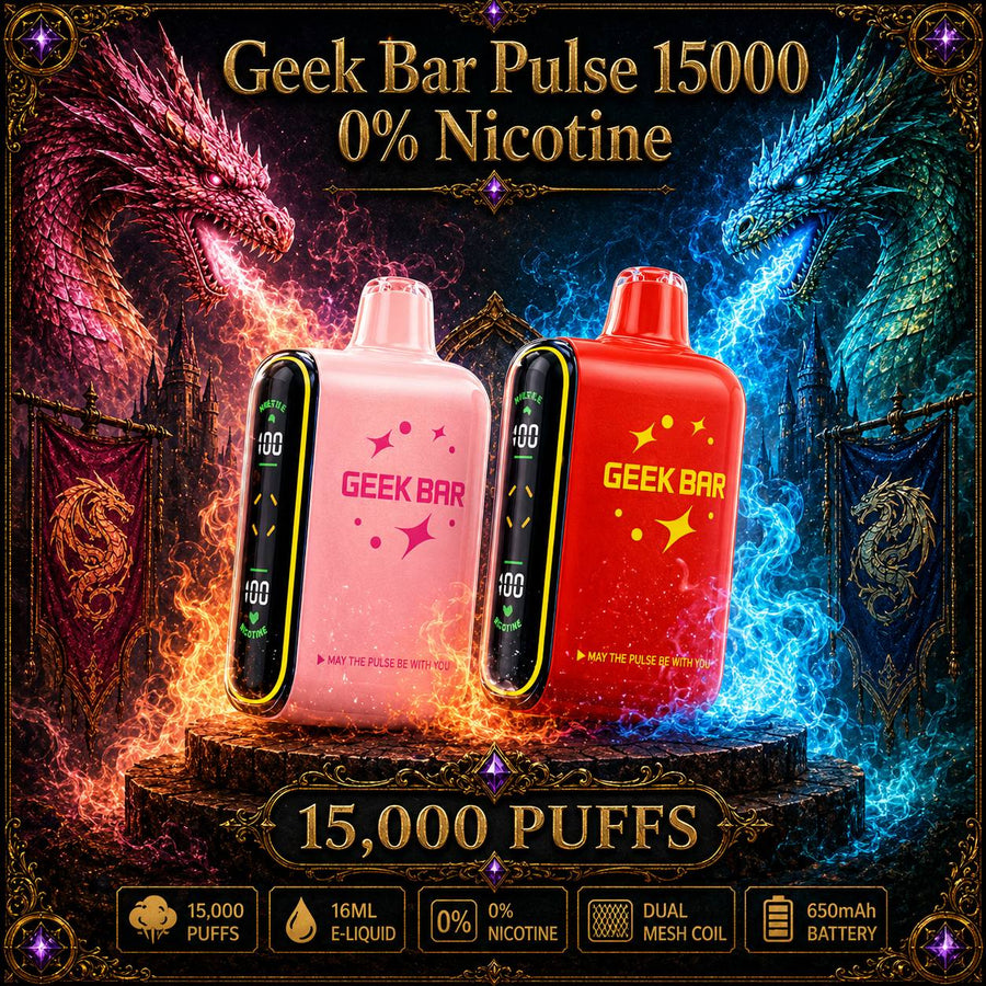 Geek Bar PULSE 15000 0% Nicotine