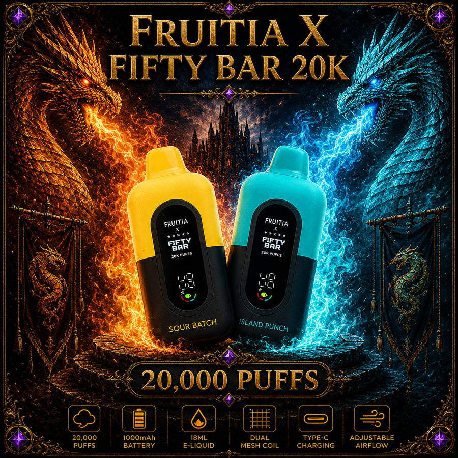 Fruitia X Fifty Bar 20K
