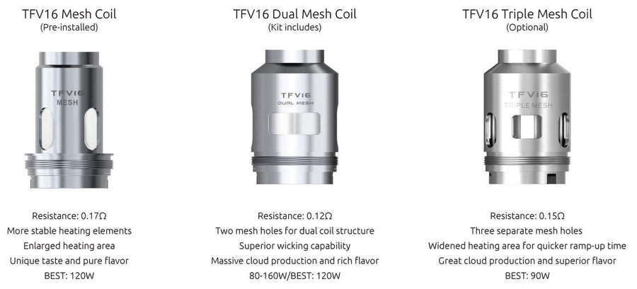 SMOK TFV16 Coils 3pk