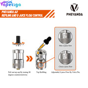 Phevanda A2 DL RTA 4.0ml Capacity
