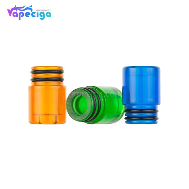 REEVAPE AS247 Universal 510 Resin Replacement Drip Tip 3 Colors Display