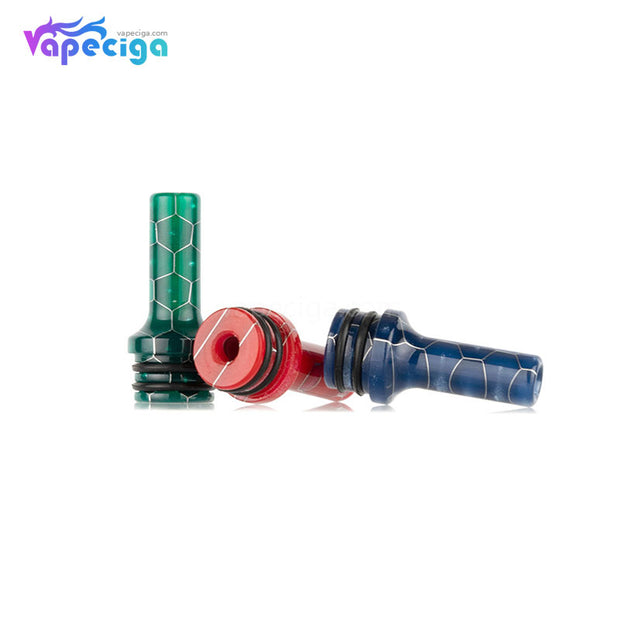 REEVAPE AS248S Universal 510 Resin Replacement Drip Tip 3 Colors Display