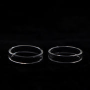 YUHETEC Glass Replacement Tank Tube for Geekvape PEERLESS RDTA 2 Pcs