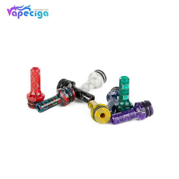 REEVAPE AS248S Universal 510 Resin Replacement Drip Tip Real Shots