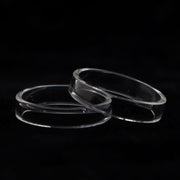 YUHETEC Glass Replacement Tank Tube for Geekvape PEERLESS RDTA 2ml 2PCs Real Shots