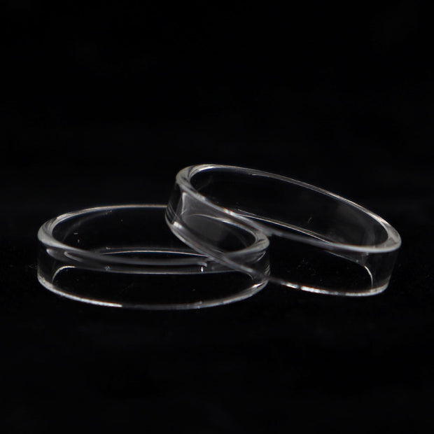 YUHETEC Glass Replacement Tank Tube for Geekvape PEERLESS RDTA 2ml 2PCs Real Shots