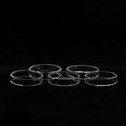 YUHETEC Glass Replacement Tank Tube for Geekvape PEERLESS RDTA 2ml 5PCs Real Shots