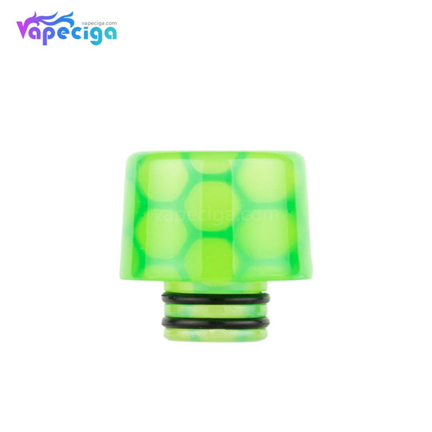 Green REEVAPE AS250WY Universal 510 Resin Replacement Drip Tip