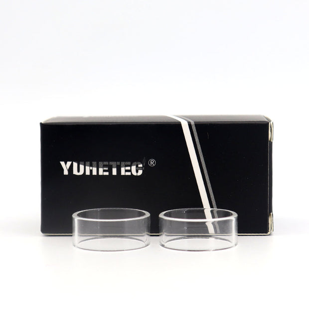 YUHETEC Glass Replacement Tank Tube for Geekvape PEERLESS RDTA 4ml/2ml 2PCs