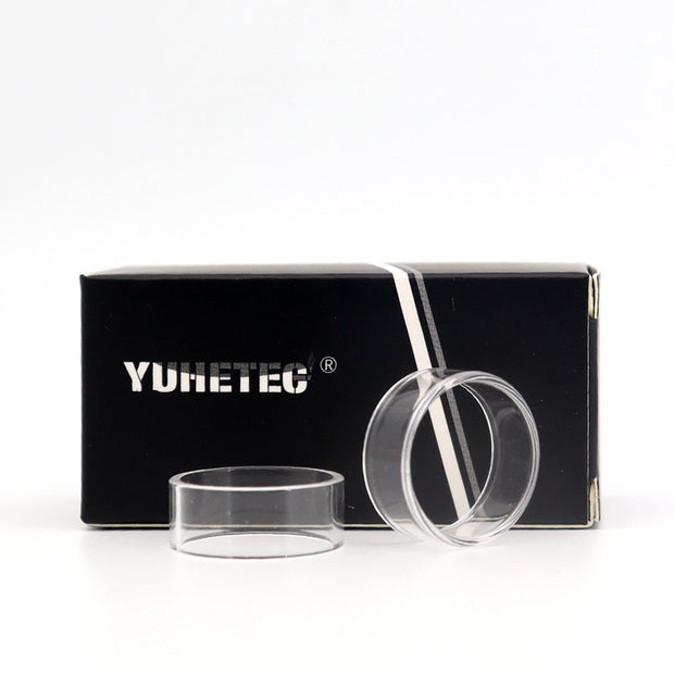 YUHETEC Glass Replacement Tank Tube for Geekvape PEERLESS RDTA 4ml/2ml 2PCs