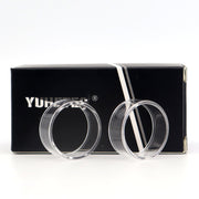 YUHETEC Glass Replacement Tank Tube for Geekvape PEERLESS RDTA 4ml/2ml 2PCs
