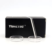 YUHETEC Glass Replacement Tank Tube for Geekvape PEERLESS RDTA 2ml 5PCs Package