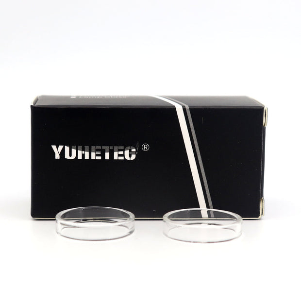 YUHETEC Glass Replacement Tank Tube for Geekvape PEERLESS RDTA 2ml 5PCs Package