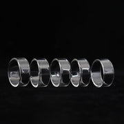YUHETEC Glass Replacement Tank Tube for Geekvape PEERLESS RDTA 4ml 5PCs