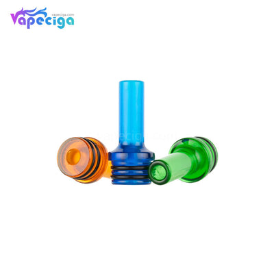 REEVAPE AS248 Universal 510 Resin Replacement Drip Tip 3 Colors Display