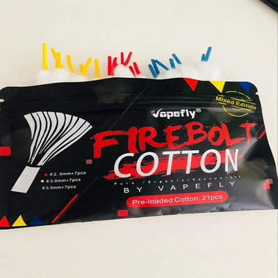 Vapefly Firebolt Cotton 20 Packs Real Shots