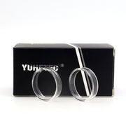 YUHETEC Glass Replacement Tank Tube for Geekvape PEERLESS RDTA 4ml/2ml 2PCs