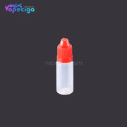PET Semi-transparent Dropper Bottle 10ml with Red Cap